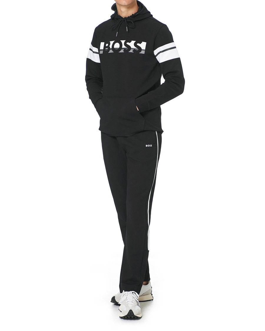 Herren | Pullover | BOSS GREEN | BOSS Athleisure Soody Hoodie Black