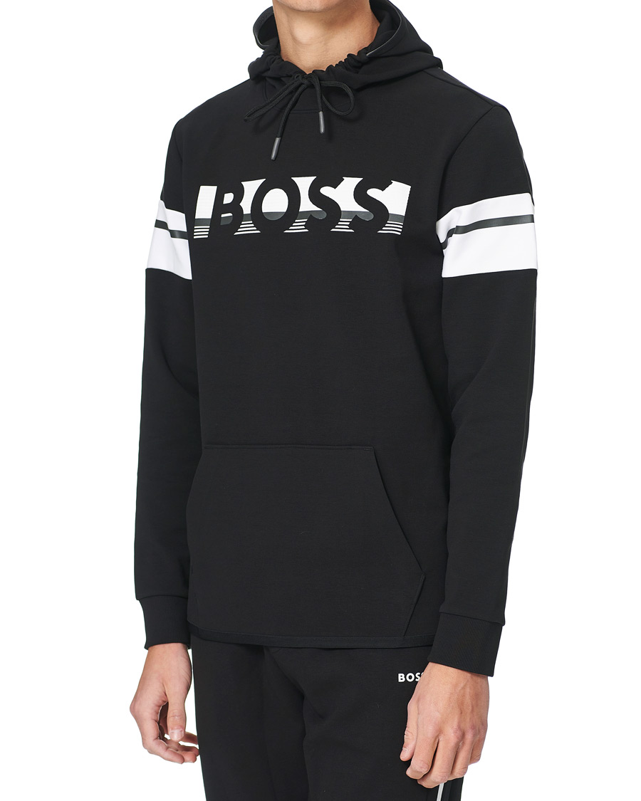 Herren | Pullover | BOSS GREEN | BOSS Athleisure Soody Hoodie Black