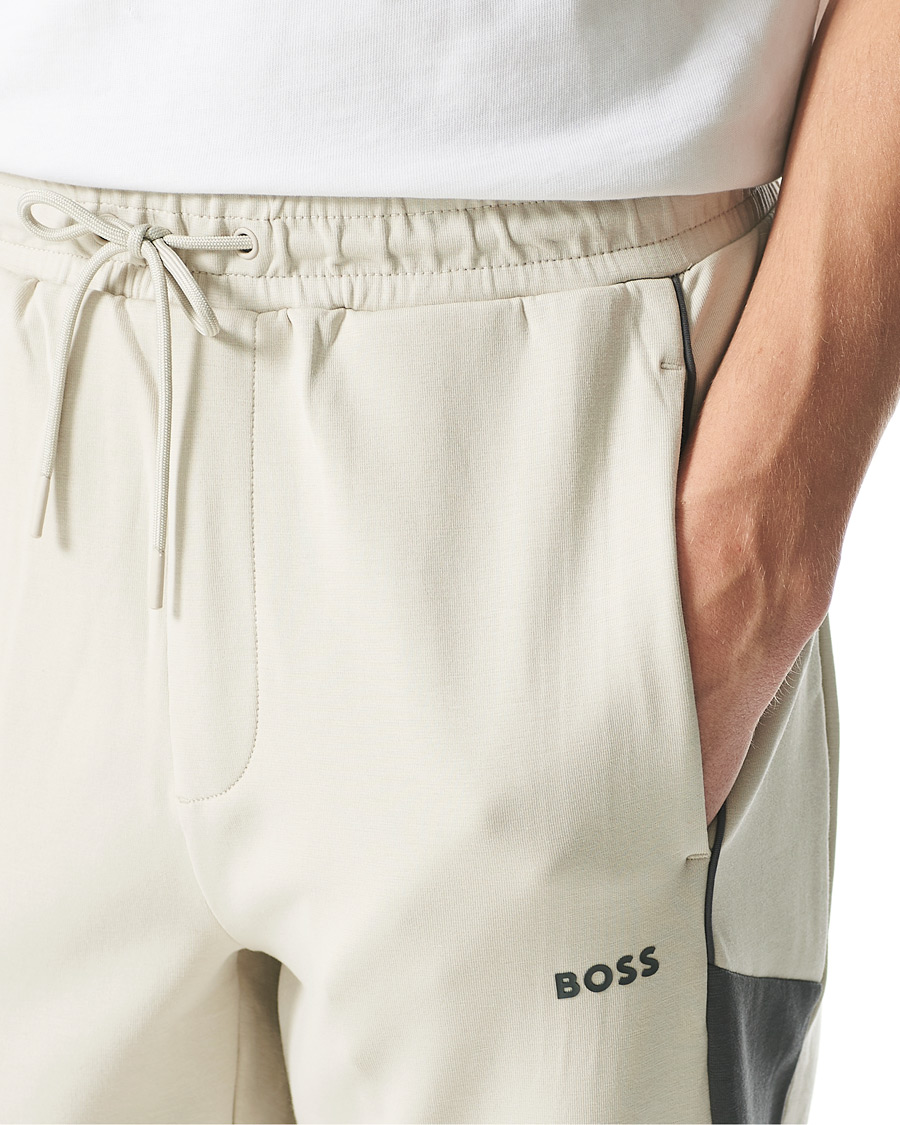 Herren | Pullover | BOSS GREEN | BOSS Athleisure Tracksuit Set Light Beige