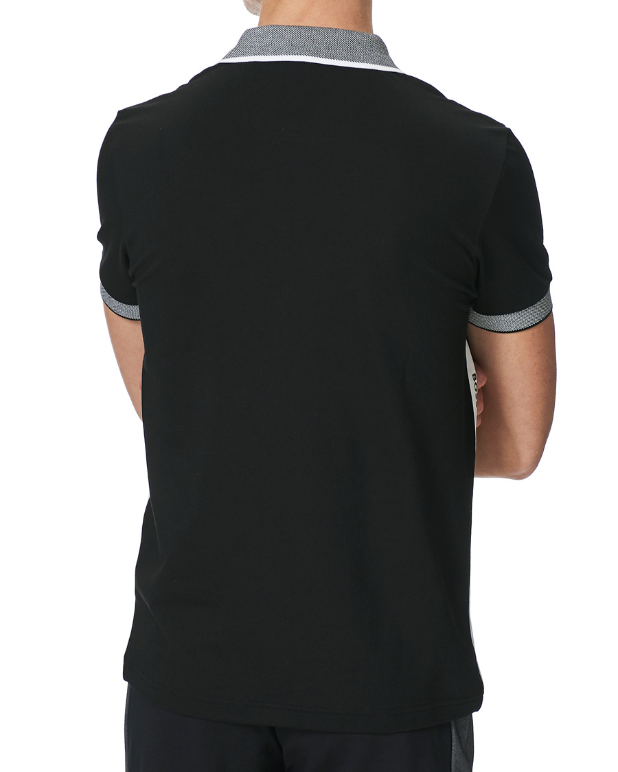 Herren | Poloshirts | BOSS GREEN | BOSS Athleisure Paule Logo Polo Black