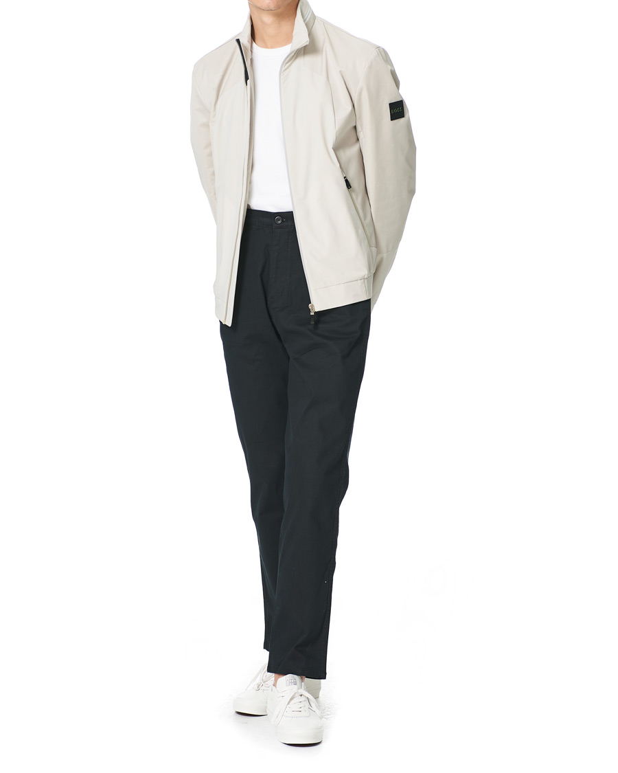 Herren | Jacken | BOSS GREEN | BOSS Athleisure Furio Taped Logo Jacket Light Beige