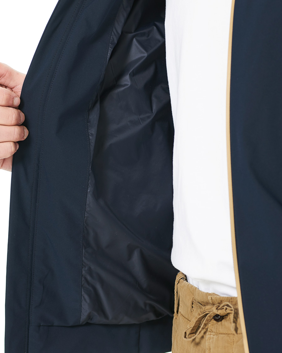 Herren | Jacken | BOSS GREEN | BOSS Athleisure Furio Taped Logo Jacket Dark Blue