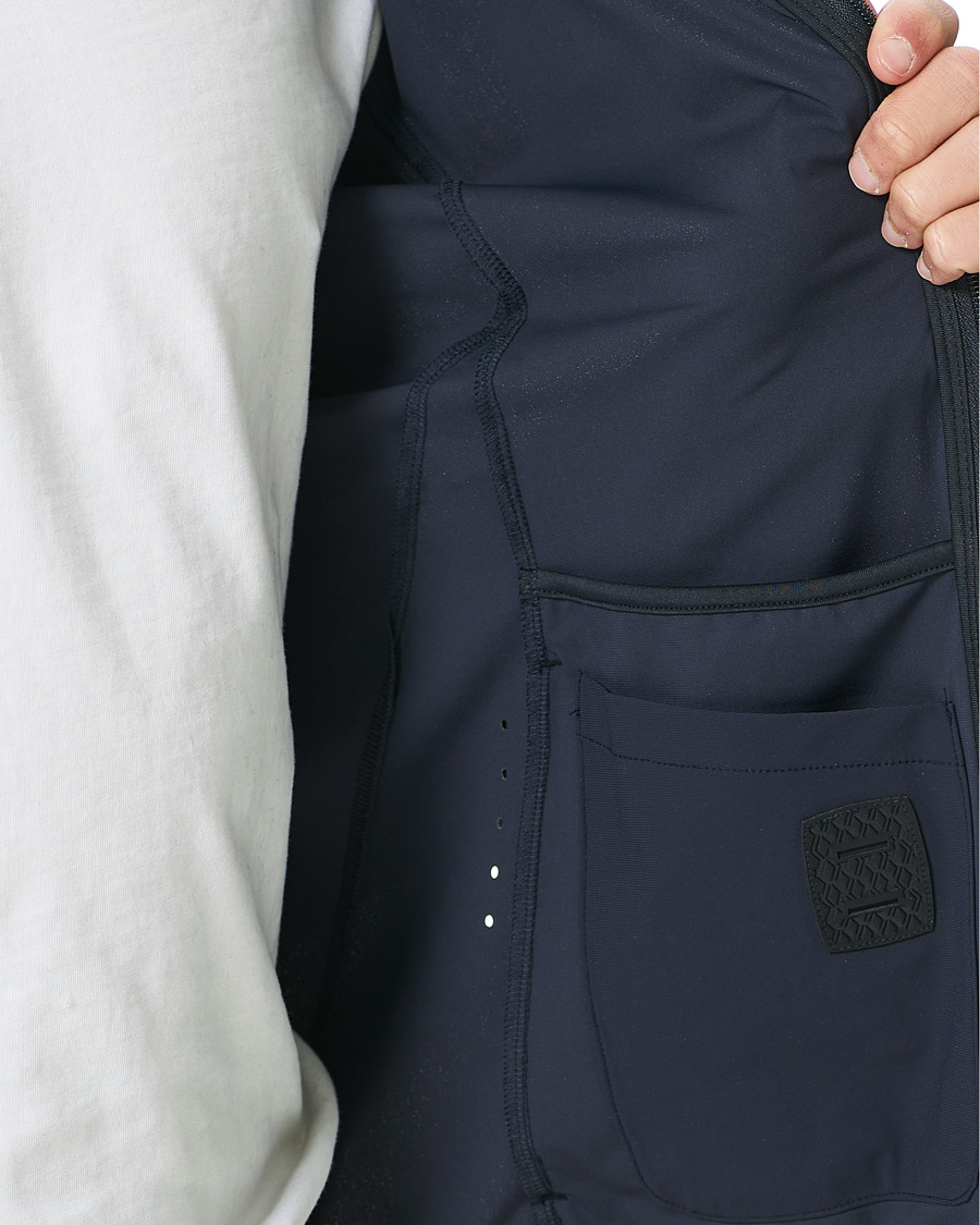 Herren | Pullover | BOSS GREEN | BOSS Athleisure Swoven Zip Jacket Dark Blue