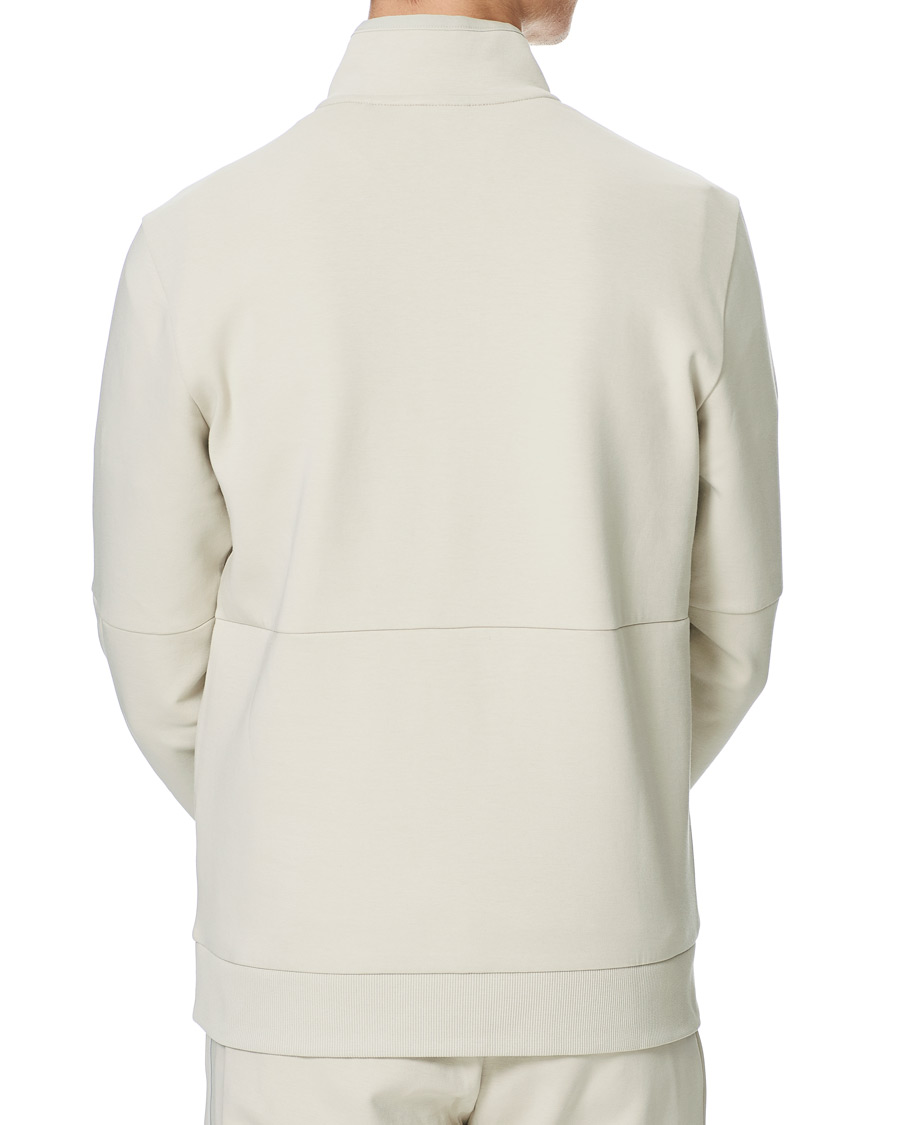 Herren | Pullover | BOSS GREEN | BOSS Athleisure Sweat Half Zip Light Beige