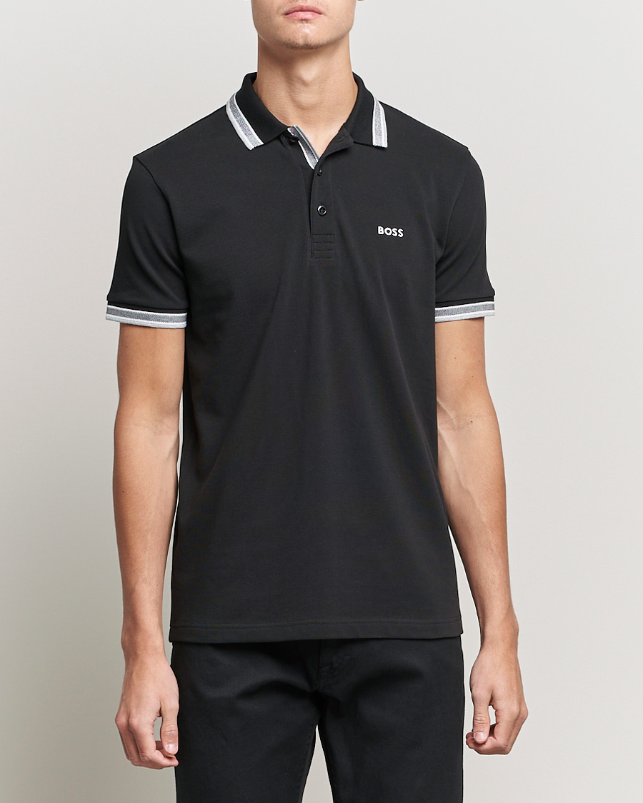 Herren | Poloshirts | BOSS GREEN | Paddy Piké Black