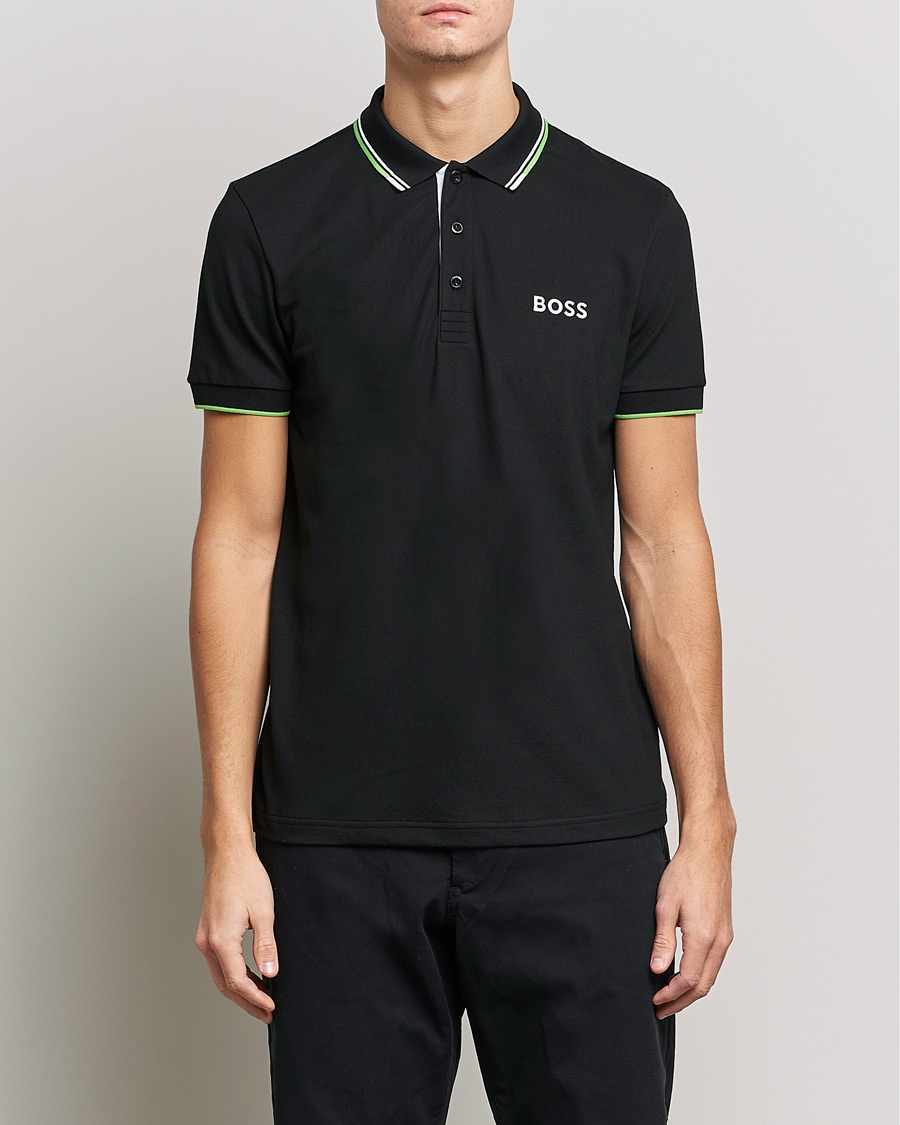 Herren | Sale | BOSS GREEN | Paddy Pro Piké Black