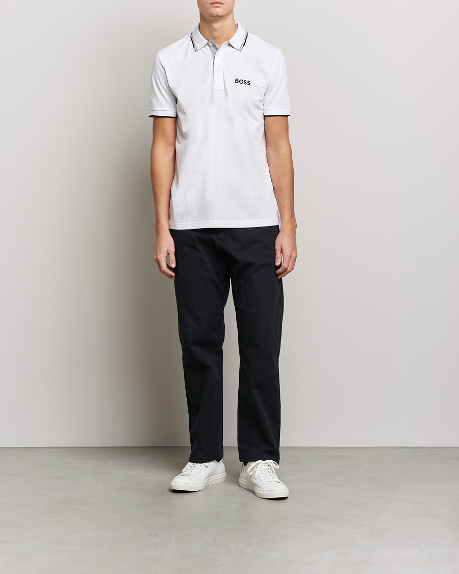 Herren | Poloshirts | BOSS GREEN | Paddy Pro Piké White