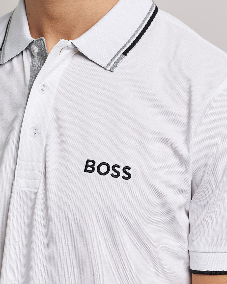 Herren | Poloshirts | BOSS GREEN | Paddy Pro Piké White