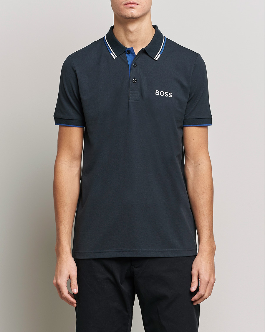 Herren | Poloshirt | BOSS GREEN | Paddy Pro Piké Navy