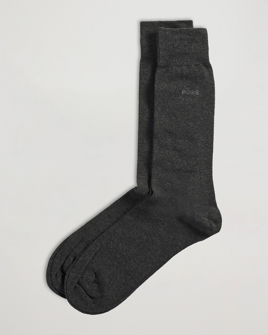 Herren | Unterwäsche | BOSS BLACK | 2-Pack RS Uni Socks Grey