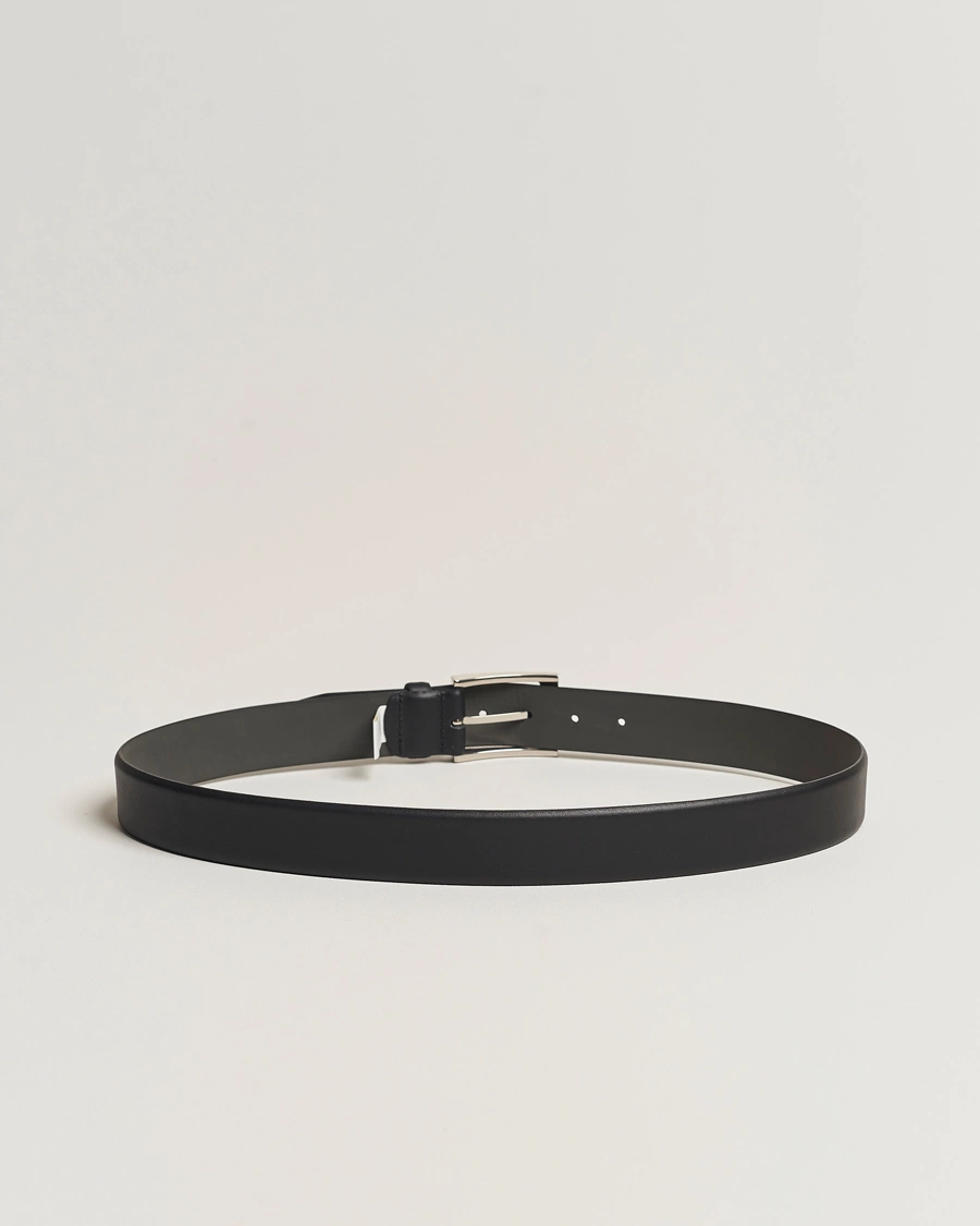 Herren | Gürtel | BOSS BLACK | Barnabie Leather Belt 3,5 cm Black