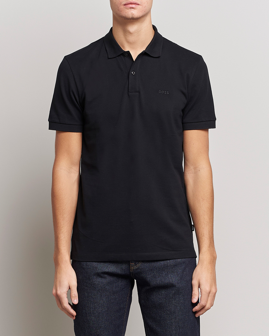 Herren | Poloshirts | BOSS BLACK | Pallas Polo Black