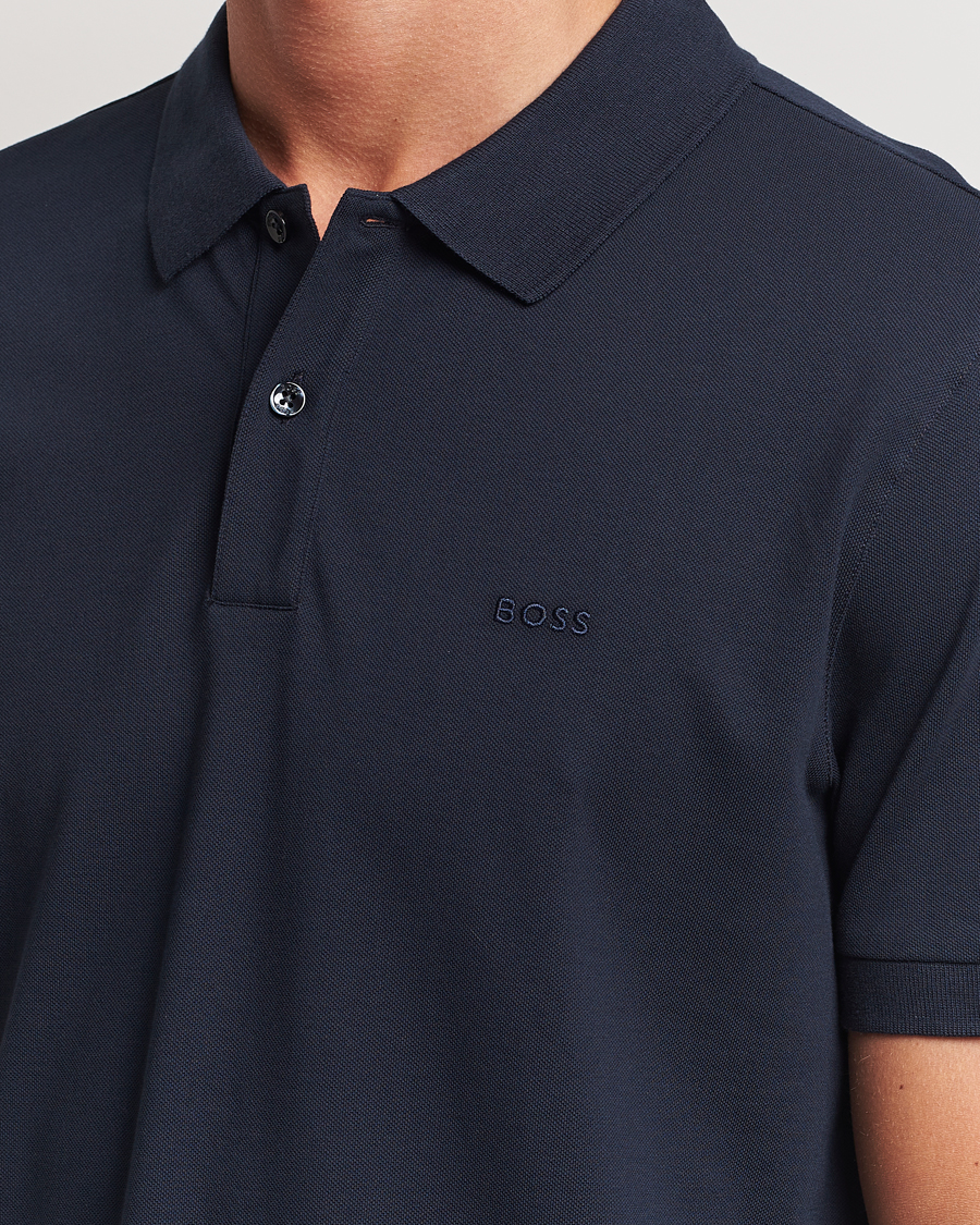 Herren | Poloshirts | BOSS BLACK | Pallas Polo Dark Blue