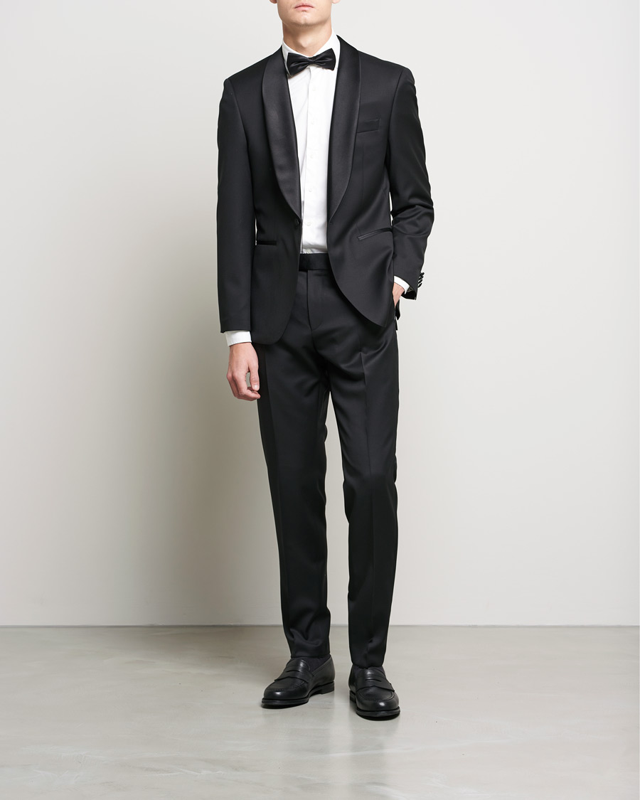 Herren | Hosen | BOSS | Genius Tuxedo Trousers Black