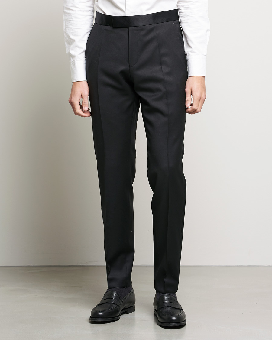 Herren | Smokinghosen | BOSS BLACK | Genius Tuxedo Trousers Black