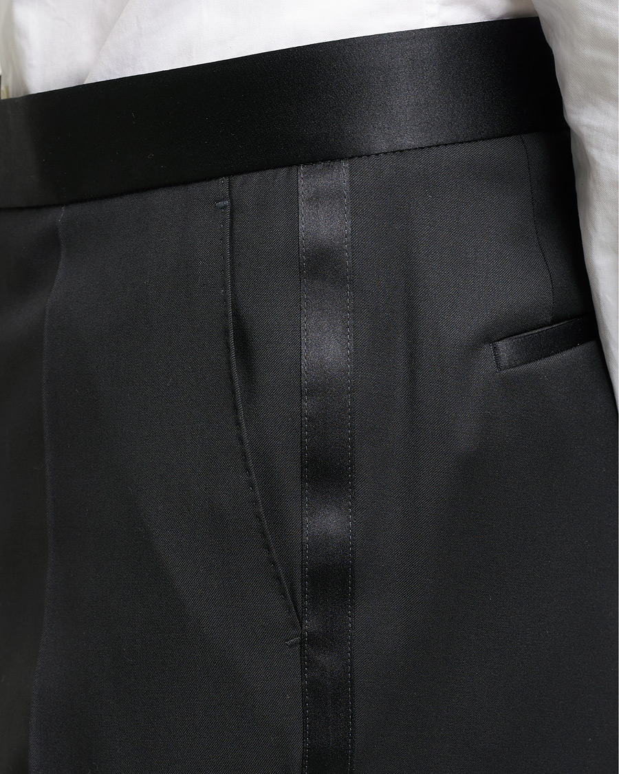 Herren | Hosen | BOSS BLACK | Genius Tuxedo Trousers Black