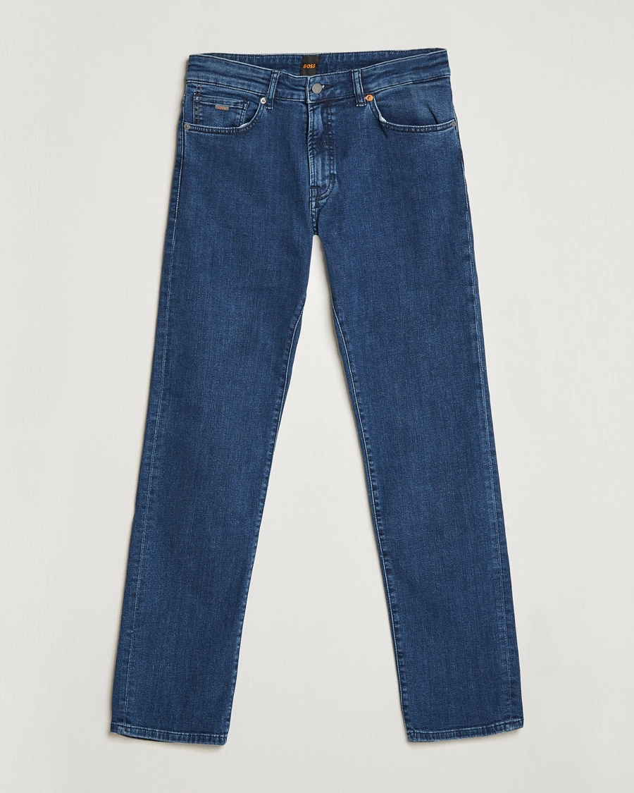 Herren | Jeans | BOSS ORANGE | Maine Regular Fit Super Stretch Jeans Lagoon Blue
