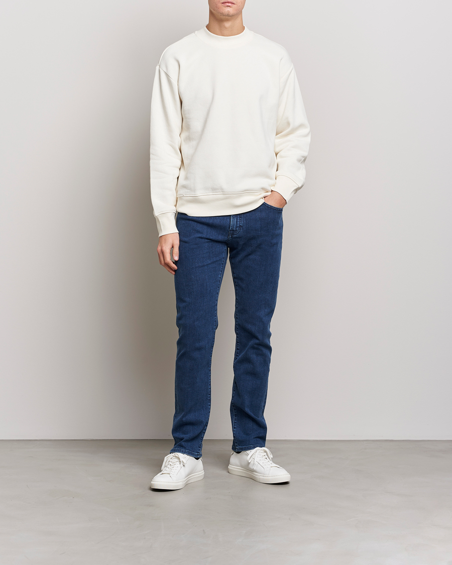 Herren | Jeans | BOSS ORANGE | Maine Regular Fit Super Stretch Jeans Lagoon Blue