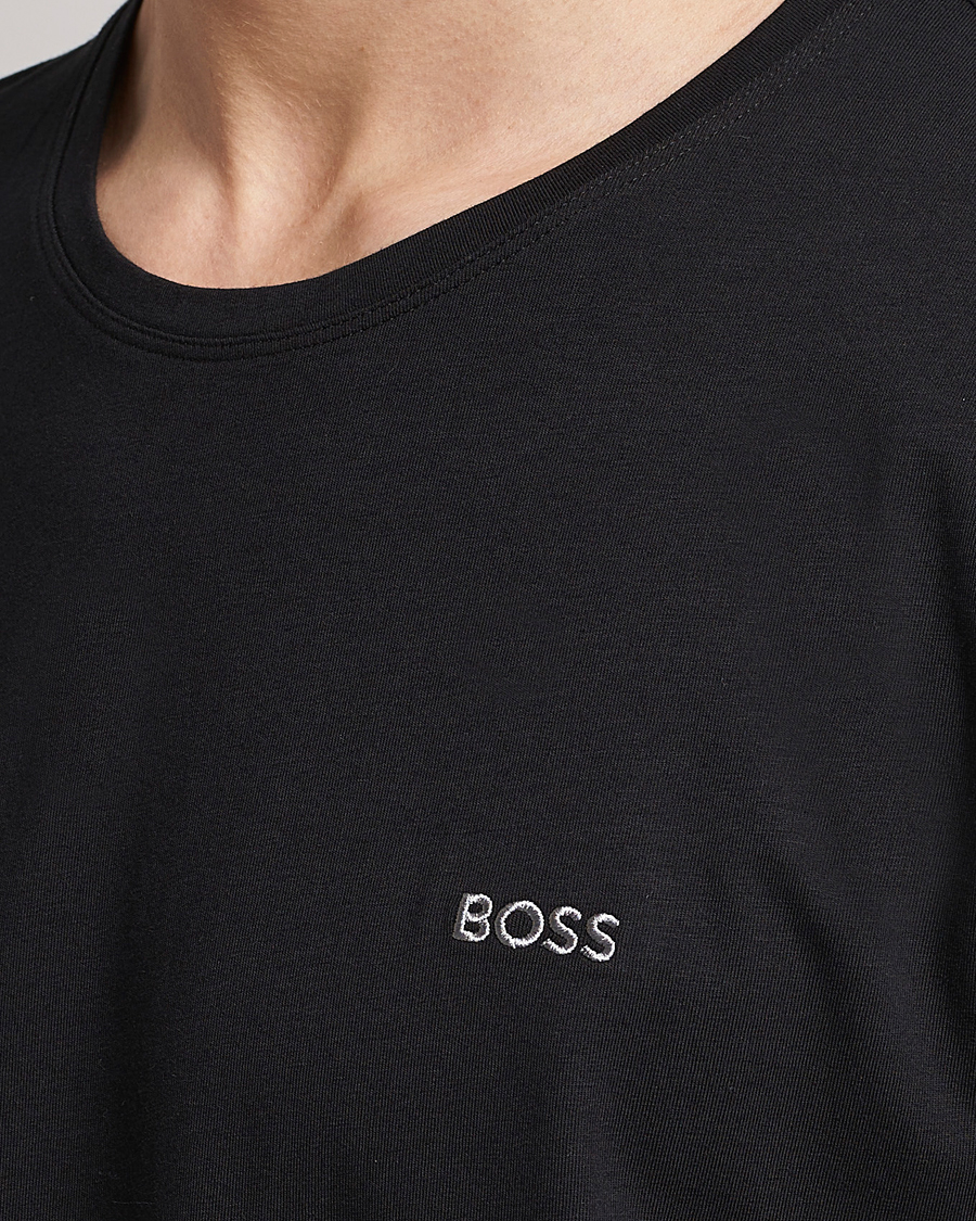 Herren | T-Shirts | BOSS BLACK | Loungewear Small Logo Tee Black