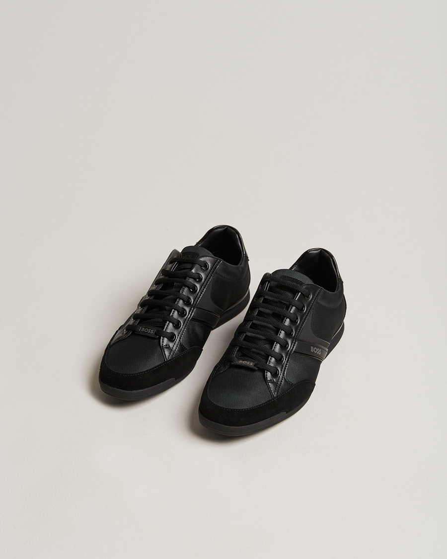 Herren | BOSS | BOSS GREEN | Saturn Low Sneaker Black