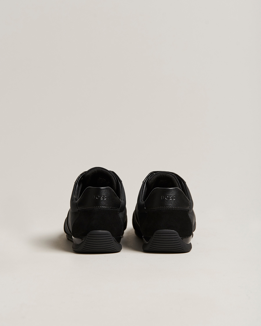 Herren | Saturn Low Sneaker Black | BOSS GREEN | Saturn Low Sneaker Black