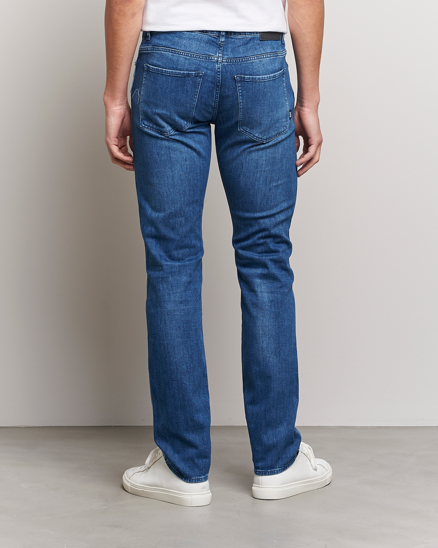 Herren | Jeans | BOSS BLACK | Delaware Slim Fit Stretch Jeans Medium Blue