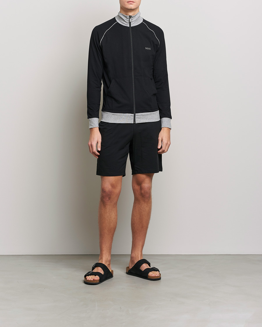 Herren | Shorts | BOSS BLACK | Mix & Match Sweatshorts Black