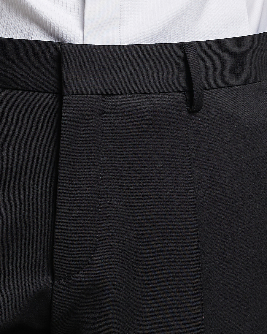 Herren | Hosen | BOSS BLACK | Genius Slim Fit Wool Trousers Black