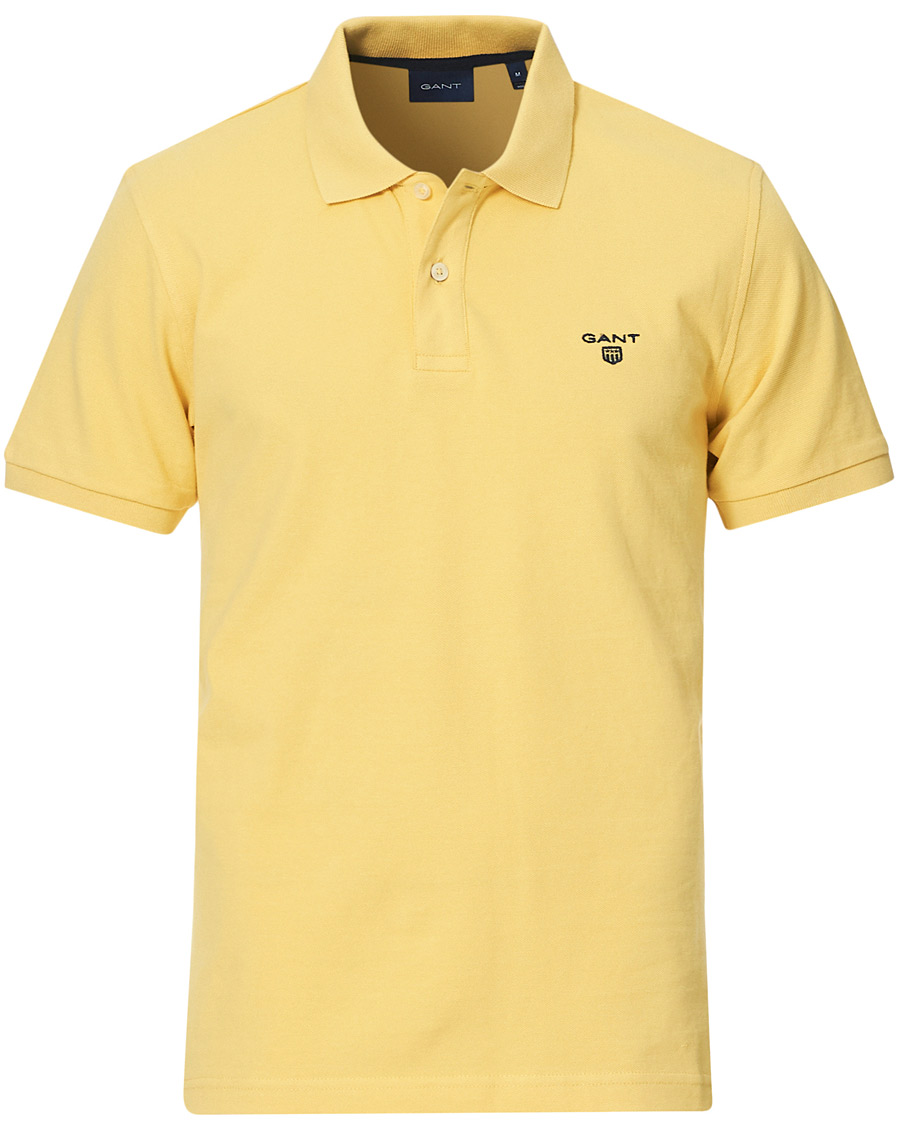Herren | Poloshirts | GANT | The Summer Polo Banana Yellow