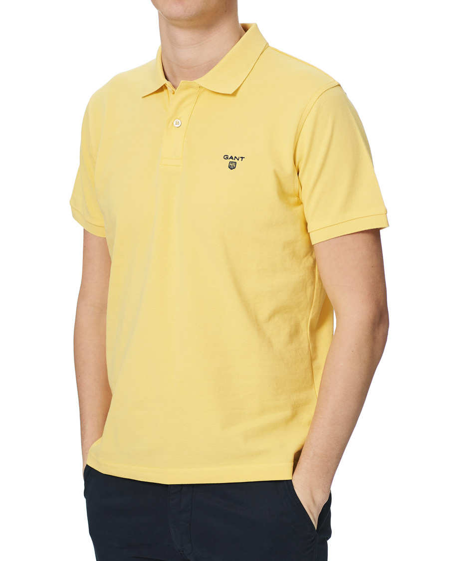 Herren | Poloshirts | GANT | The Summer Polo Banana Yellow