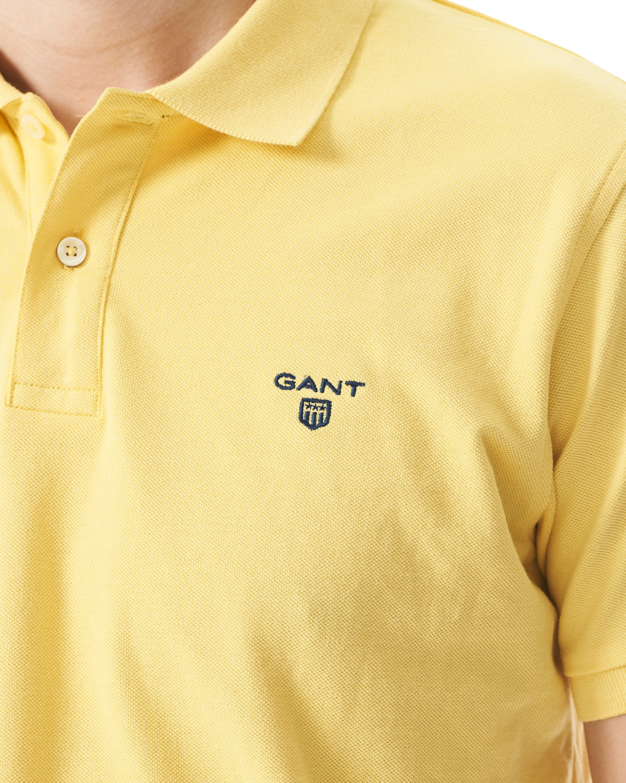 Herren | Poloshirts | GANT | The Summer Polo Banana Yellow