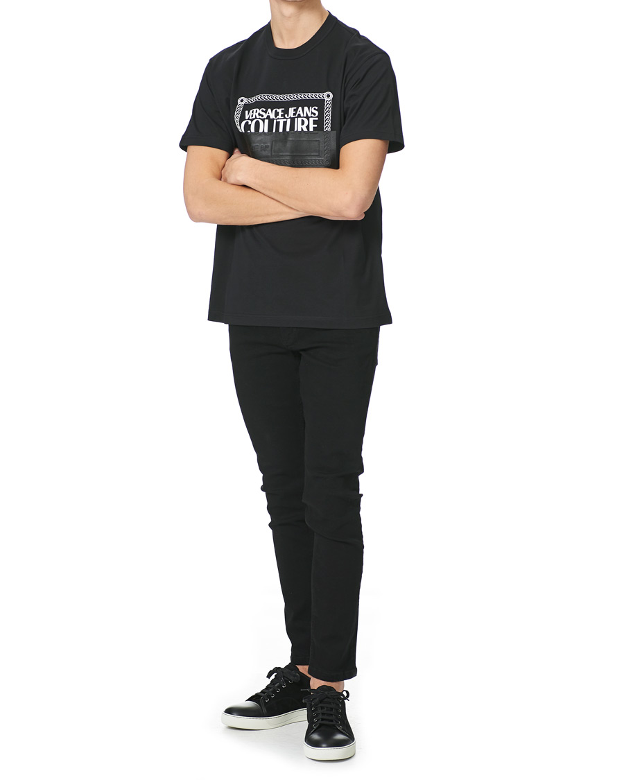 Herren | T-Shirts | Versace Jeans Couture | Piece Nr Tape T-Shirt Black