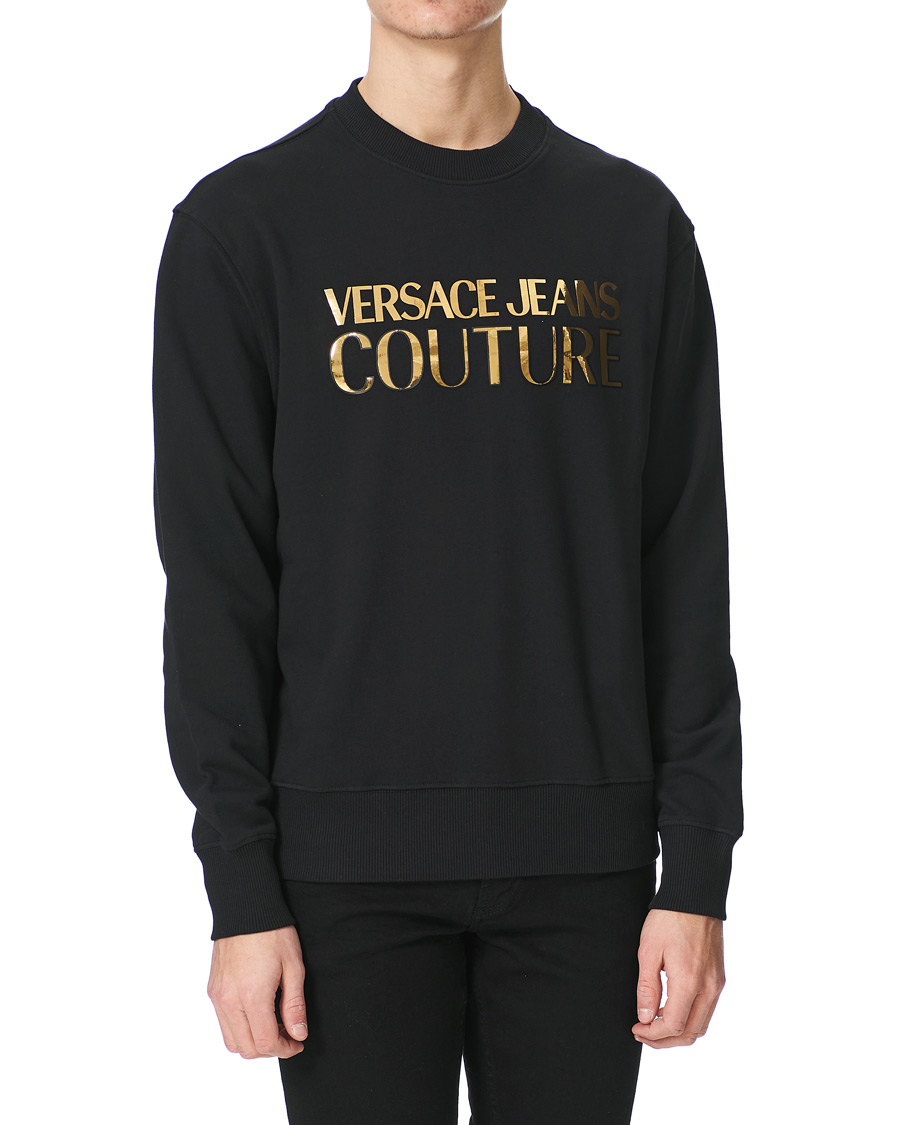 Herren | Pullover | Versace Jeans Couture | Logo Mirror Sweatshirt Black