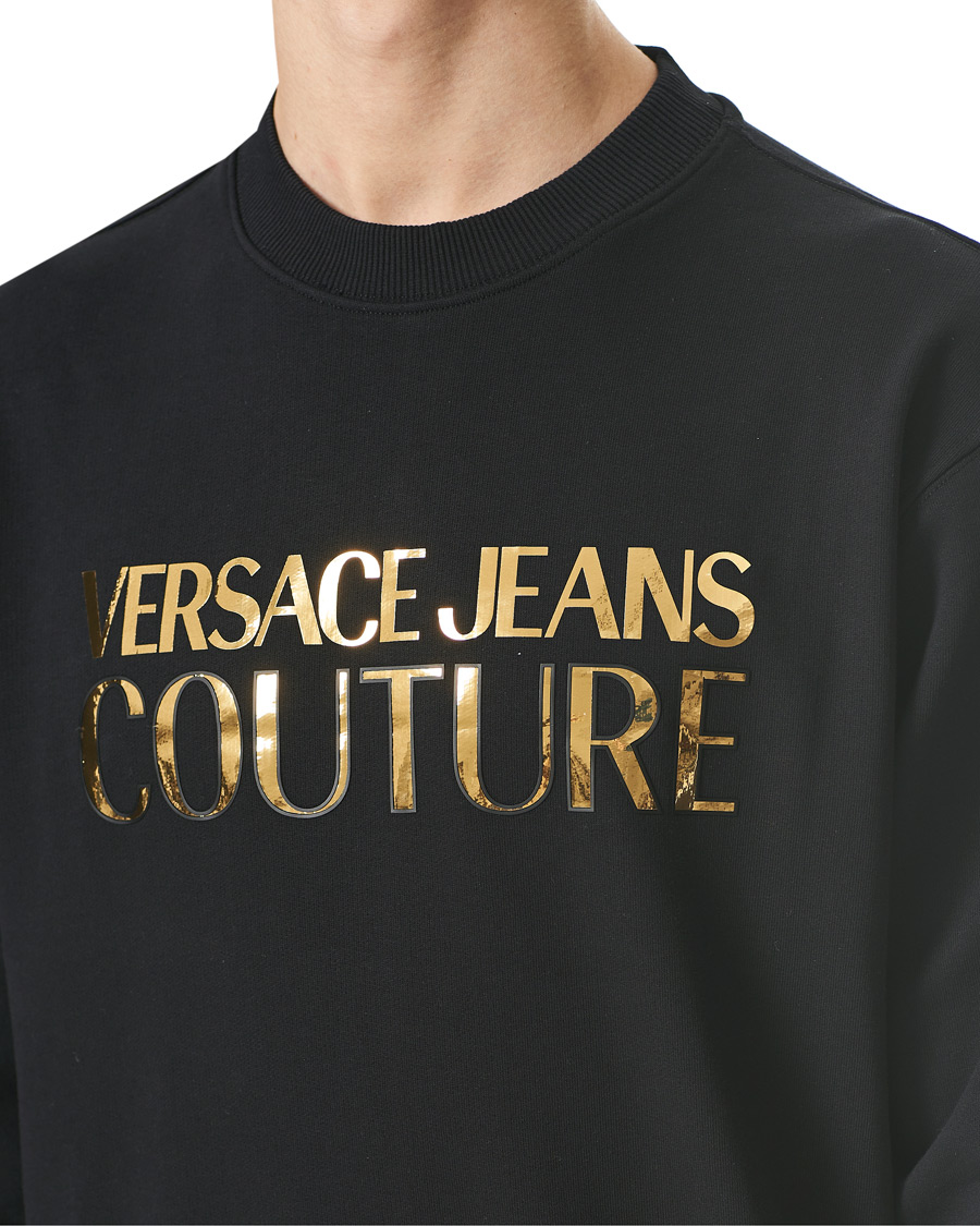 Herren | Pullover | Versace Jeans Couture | Logo Mirror Sweatshirt Black