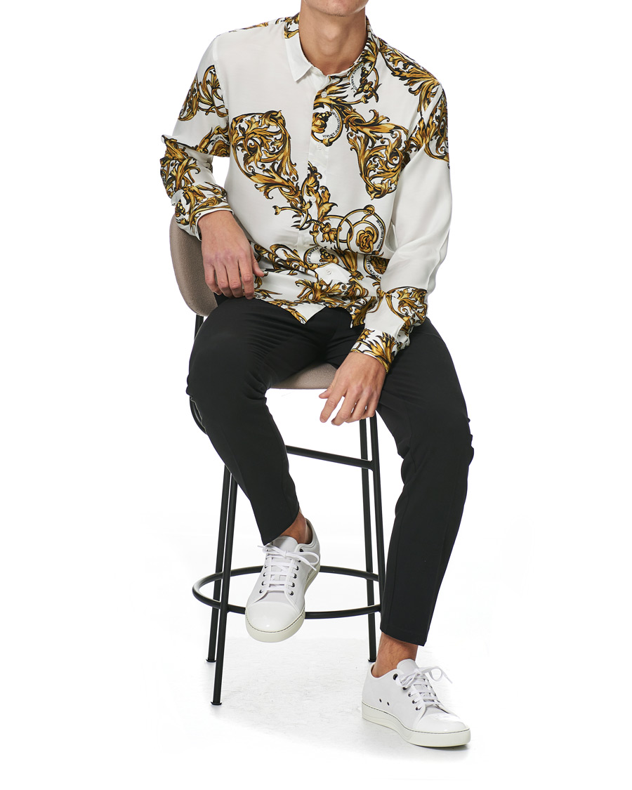 Herren | Hemden | Versace Jeans Couture | Garland Print Shirt White