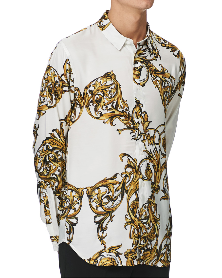 Herren | Hemden | Versace Jeans Couture | Garland Print Shirt White