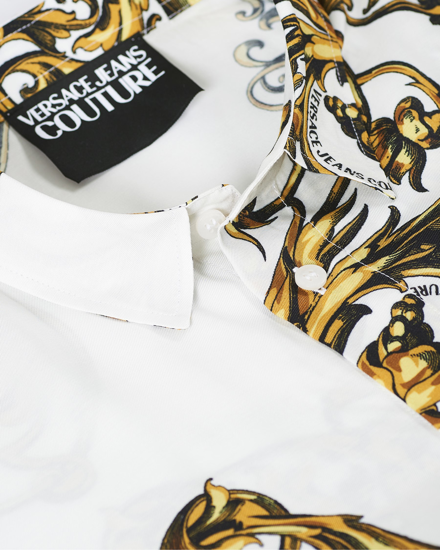 Herren | Hemden | Versace Jeans Couture | Garland Print Shirt White