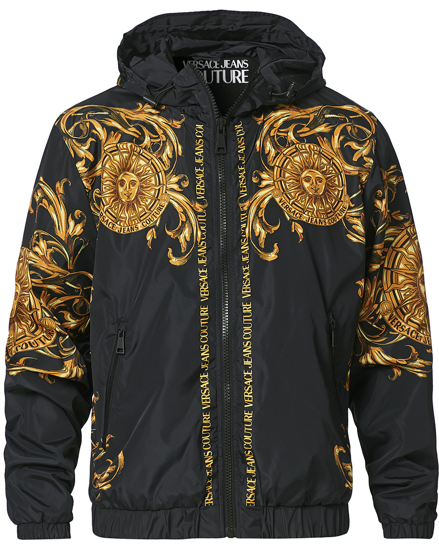 Herren | Jacken | Versace Jeans Couture | Garland Print Jacket Black