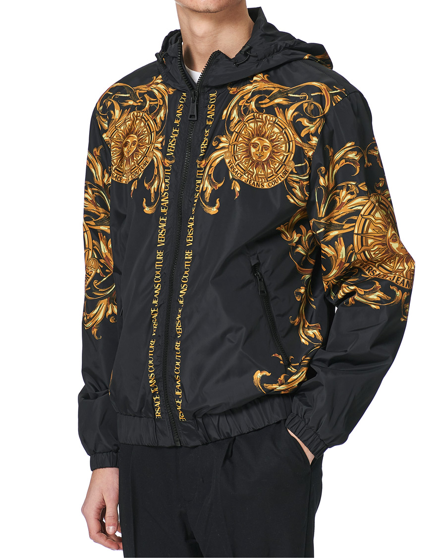 Herren | Jacken | Versace Jeans Couture | Garland Print Jacket Black