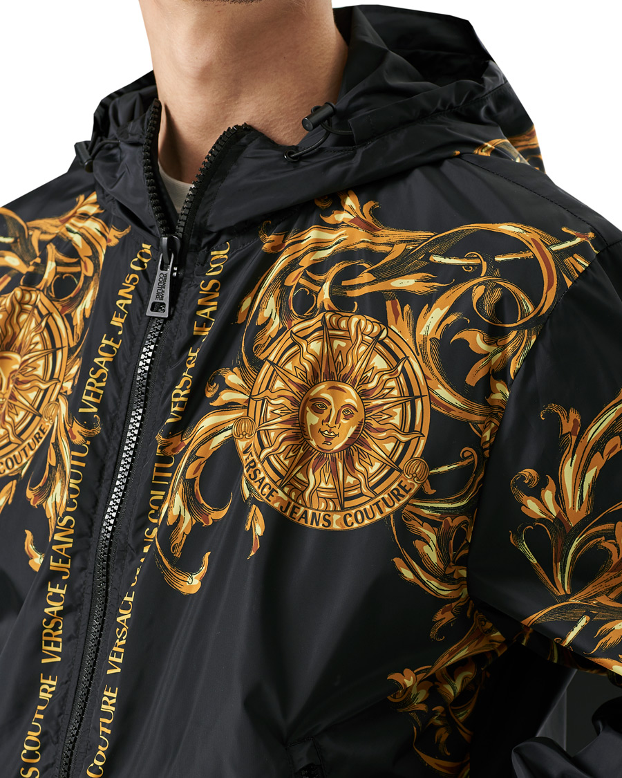 Herren | Jacken | Versace Jeans Couture | Garland Print Jacket Black