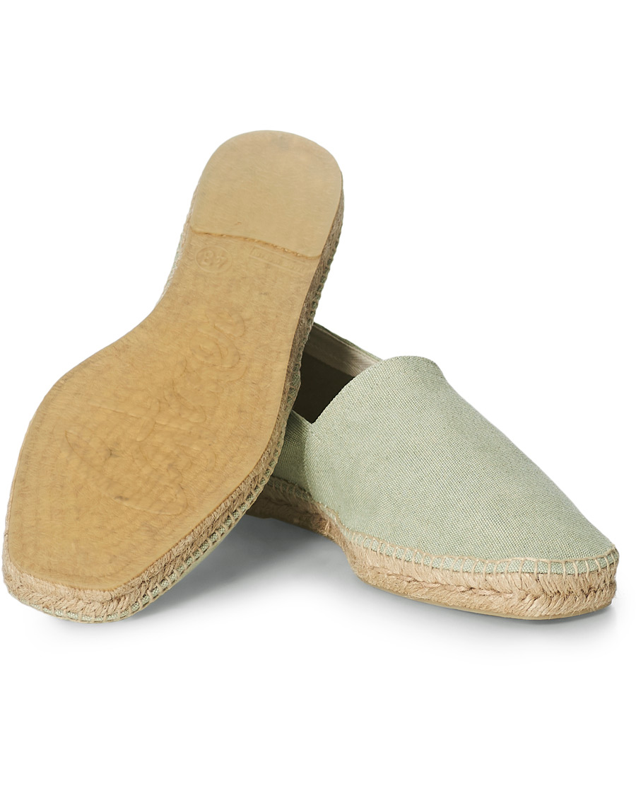 Herren | Castañer Pablo Washed Canvas Espadrilles Verde Agua | Castañer | Pablo Washed Canvas Espadrilles Verde Agua