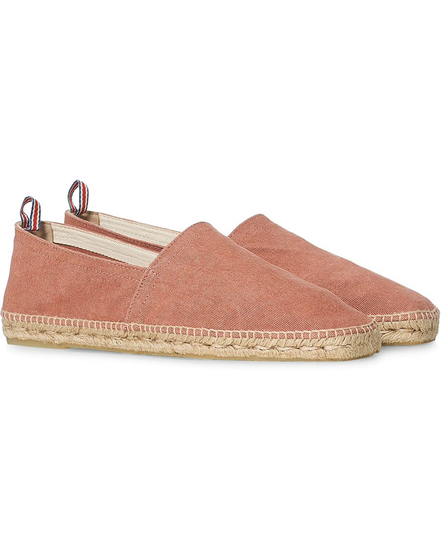 Herren | Castañer Pablo Washed Canvas Espadrilles Rosa Oscuro | Castañer | Pablo Washed Canvas Espadrilles Rosa Oscuro