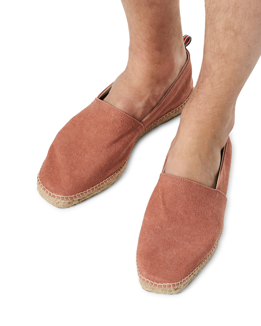 Herren | Castañer Pablo Washed Canvas Espadrilles Rosa Oscuro | Castañer | Pablo Washed Canvas Espadrilles Rosa Oscuro