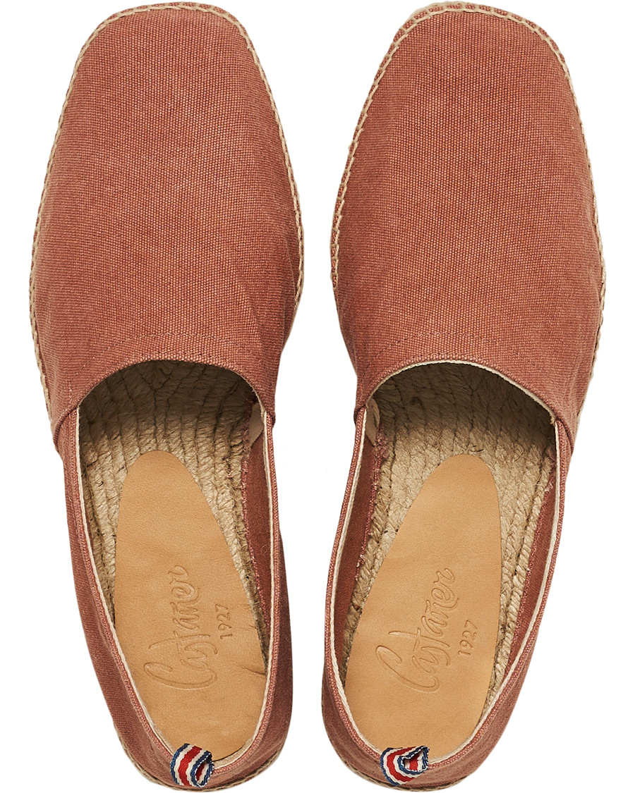 Herren | Castañer Pablo Washed Canvas Espadrilles Rosa Oscuro | Castañer | Pablo Washed Canvas Espadrilles Rosa Oscuro