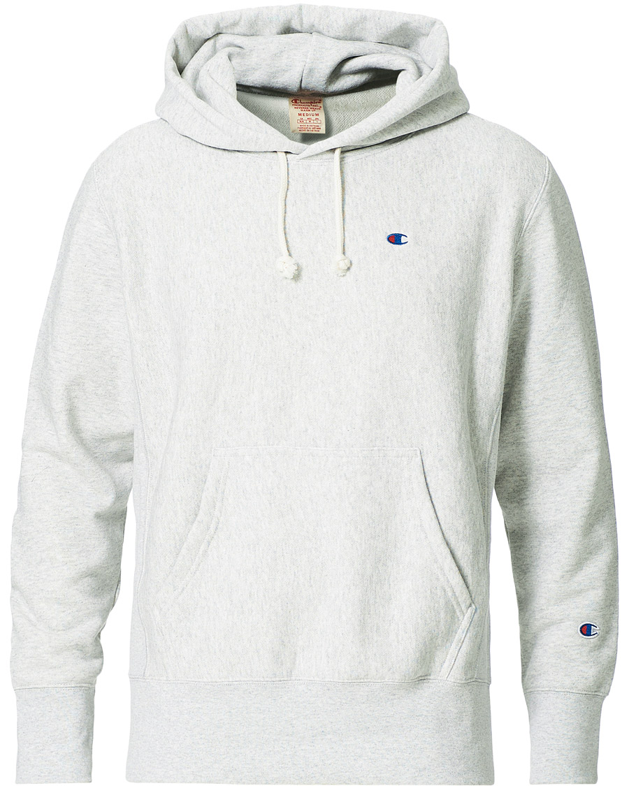 Herren | Pullover | Champion | Reverse Weave Soft Fleece Hood Gray Melange