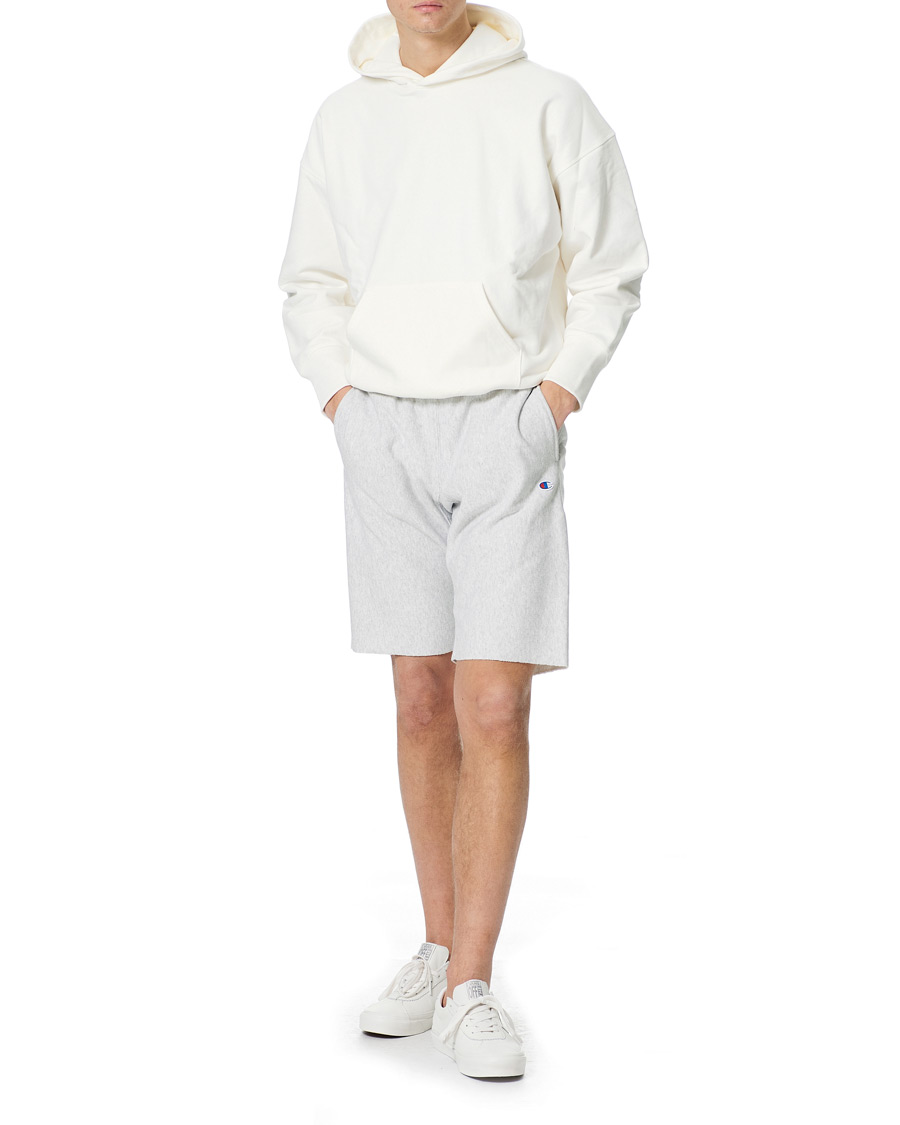 Herren | Shorts | Champion | Reverse Weave Soft Fleece Sweatshorts Gray Melange
