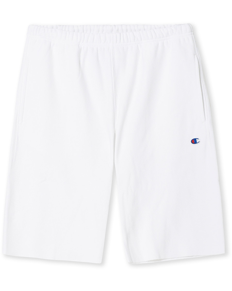 Herren | Shorts | Champion | Reverse Weave Soft Fleece Sweatshorts White
