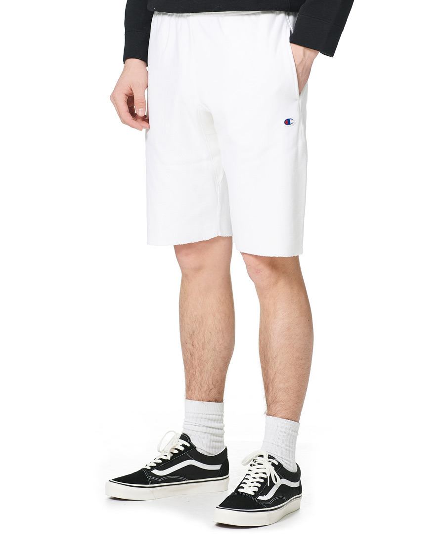 Herren | Shorts | Champion | Reverse Weave Soft Fleece Sweatshorts White