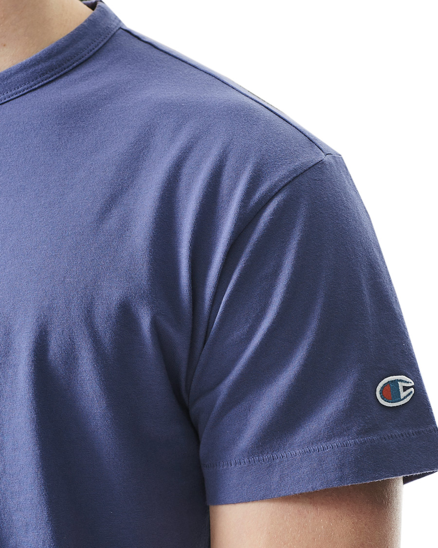 Herren | T-Shirts | Champion | Todd Snyder Light Cotton Jersey Tee Blue Jean
