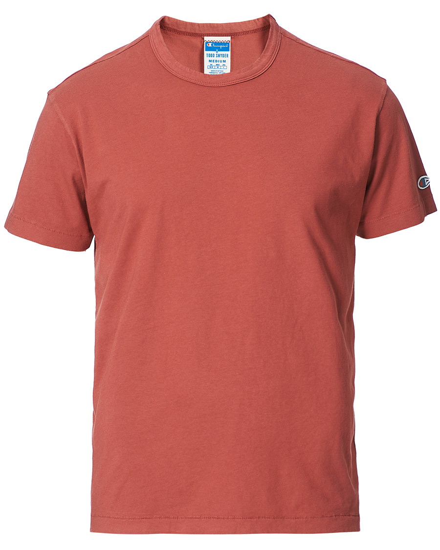 Herren | T-Shirts | Champion | Todd Snyder Light Cotton Jersey Tee Copper Red
